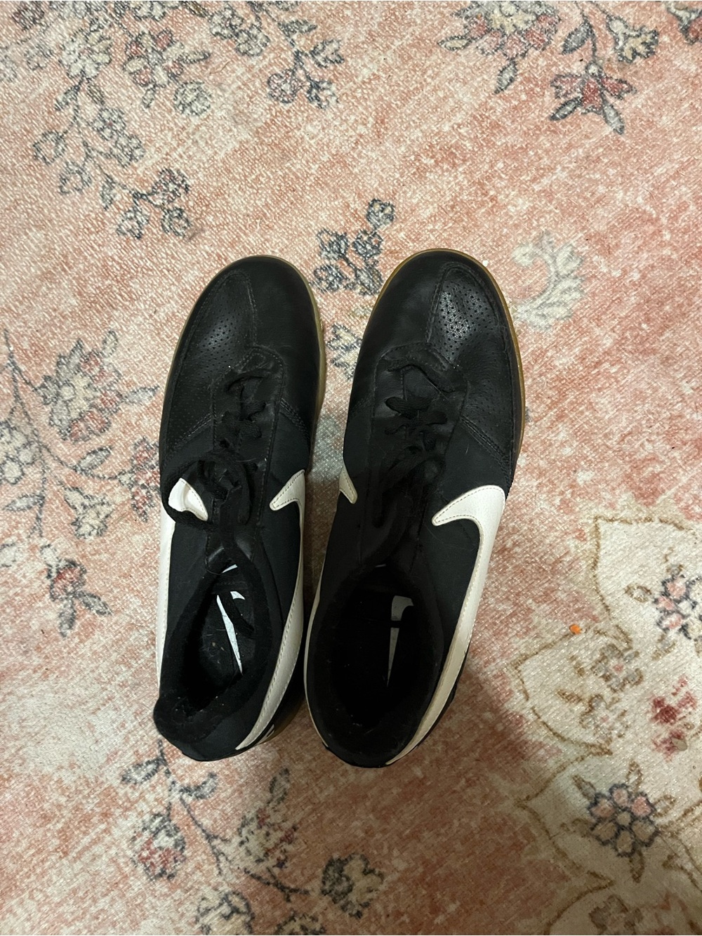 Nike Black and White Low-Top Sneakers